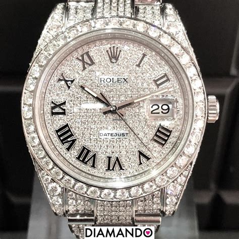 rolex tout en diamant prix|montres Rolex serties.